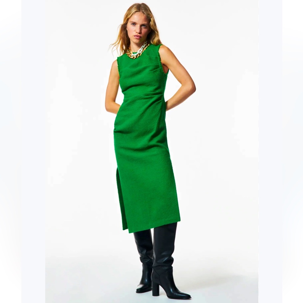 Zara Green Dress